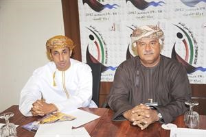 طالب البلوشي مع محمد المهندس في المؤتمر