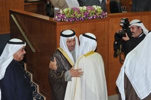 تهنئة من سمو رئيس الوزراء لرئيس مجلس الامة