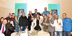 الخبير رون كوفمان في لقطة مع بعض المشاركين في محاضراته
