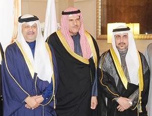 الشيخ سلمان الحمود مشاركا في الاحتفال﻿