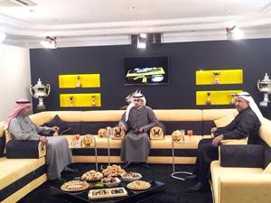 الشيخ خالد الفهد خلال استضافته في برنامج ديوان قدساوي