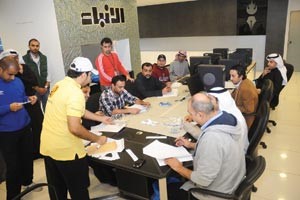 اجراء قرعة بطولة الانباء الاولى للمؤسسات الاعلامية سالم الشمري