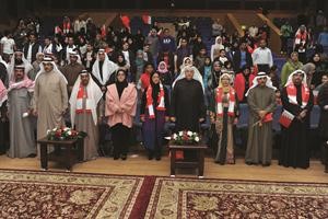 حضور كبير في مهرجان في حب الوطن بمناسبة الاحتفال بالعيد الوطني 41 لمملكة البحرين﻿