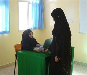  ومشاركة نسائية في الانتخابات امس ﻿