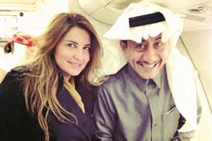 صورة تجمع شذى حسون وناصر القصبي