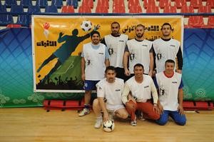 فريق الانباء المشارك في الدورة
