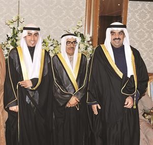 الشيخ خالد البدر مهنئا﻿