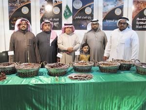مجموعة من المشاركين في جناح المملكة العربية السعودية﻿