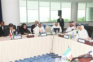 جانب من اجتماع كود البناء الخليجي اسامة ابوعطية
