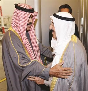 سمو ولي العهد مرحبا بصاحب السمو الامير﻿