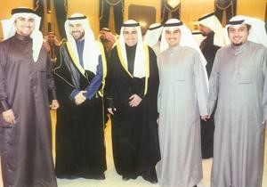 الشيخ عبدالعزيز المشعل والشيخ تمام المشعل ودبهاء السليمي ودمحمد الجلال وصطام الجلال﻿