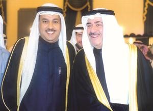 الشيخ احمد الحمود وحزمي الجلال﻿