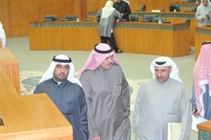 سعد الخنفور ومحمد الرشيدي ومبارك النجادة﻿