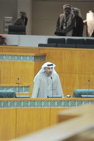 سعد الخنفور خلال الجلسة﻿