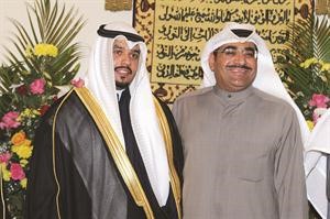 المعرس مع خاله عبدالعزيز العجيمان

