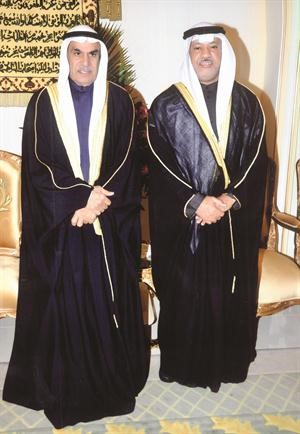 احمد السعدون يبارك لوالد المعرس جاسم الشريم قاسم باشا