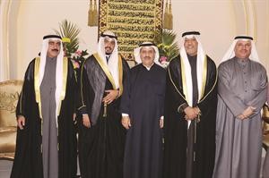 ابراهيم المشعل ومحمد المجرن الرومي يباركان