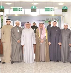 الشمالي يتوسط موظفي الفرع﻿
