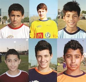 اللاعبون الستة المختارون للمشاركة في دوري يلو