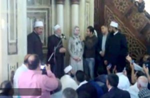 بالفيديو... أجنبية تشهر إسلامها عقب سماع خطبة وزير الأوقاف المصري.. وصيحات التكبير تتعالى