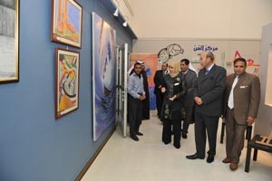 الاعمال المشاركة نالت استحسان واشادة الحضور