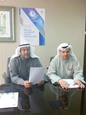 وكيل وزارة الاوقاف ابراهيم الصالح ودهزاع الفضلي ﻿