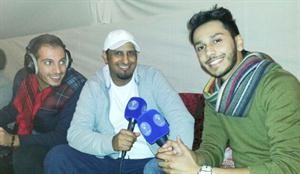 عبدالرحمن الدين وخالد العجيرب مقدما البرنامج﻿