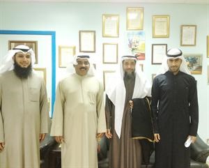 دعبدالرحمن الجيران خلال جولته الميدانية