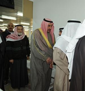 الشيخ فيصل الحمود معزيا﻿