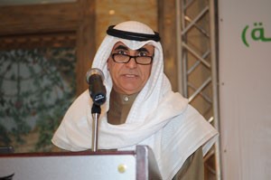 فاروق الزنكي متحدثا خلال المؤتمر