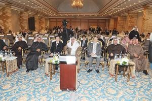 القيادات النفطية في مقدمة الحضور خلال المؤتمر اسامة ابوعطية
