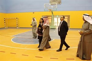 يسرى العمر خلال الجولة