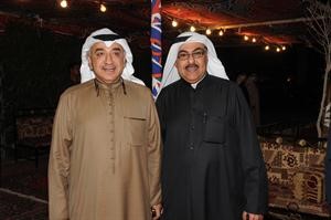 باسل الجاسر ودعبدالحميد دشتي