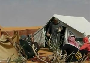 بالفيديو.. سعوديون يعودون للحياة البدوية التقليدية.. «تمر وقهوة وقصيد» وسط الصحراء القاحلة