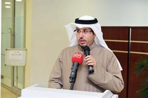 دنايف المطيري يلقي كلمته﻿