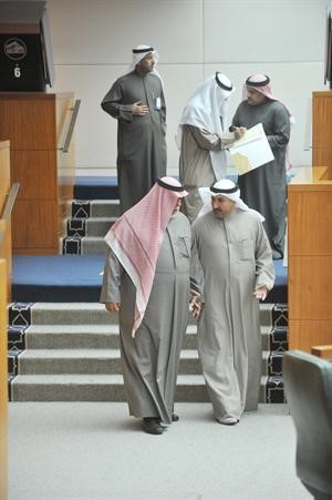 الشيخ احمد الخالد وسعد الخنفور