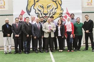 جانب من الطلبة المشاركين في الدورة التدريبية﻿