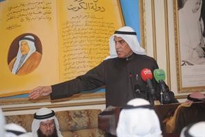 احمد السعدون متحدثا في الندوة﻿