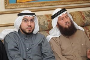 النائبان السابقان خالد السلطان واسامة الشاهين﻿
