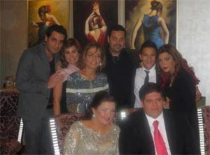 بالصور... خطوبة شام ابنة أصالة بغياب والدها