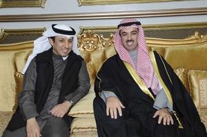 رئيس مجلس الامة علي الراشد في افتتاح ديوان الحسيني
