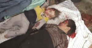 صورة عن فيديو بثه ناشطون لمجزرة المعضمية في ريف دمشق