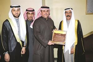 تكريم الشاعر نايف الدريويش
