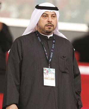 رئيس اتحاد الكرة الشيخ دطلال الفهد قدم شرحا وافيا عن مشاركة الازرق في البطولة الازرقكوم