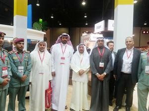 اللواء يوسف الانصاري بالمعرض