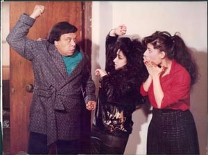 الفنان الراحل في احد اعماله