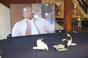 عدنان السالم خلال العرض﻿