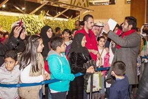 جانب من الحضور الكبير بالاحتفال﻿