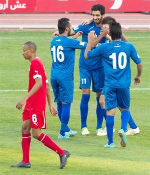 الازرق حاز المركز الثالث بفوزه على البحرين	 الازرقكوم﻿