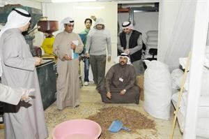 التدقيق على الاشتراطات الصحية المتبعة في المخزن﻿